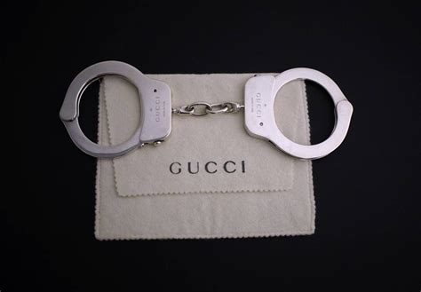 vintage gucci handcuffs for sale.